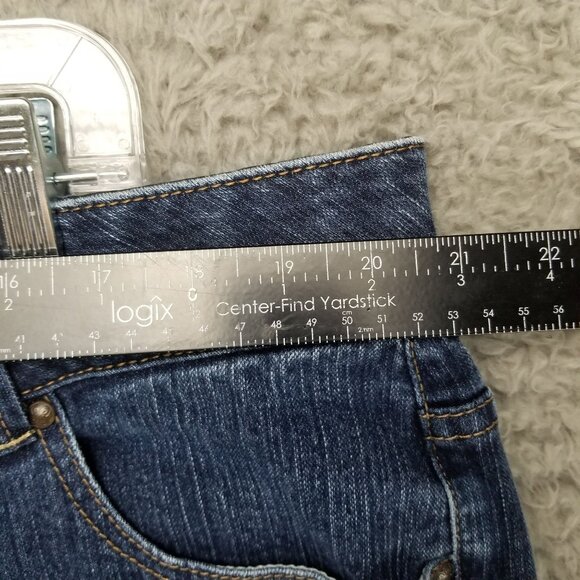 Lane Bryant Jeans Womens 22 Plus Blue Stretch Straight Leg Denim*Altered* - Picture 5 of 14